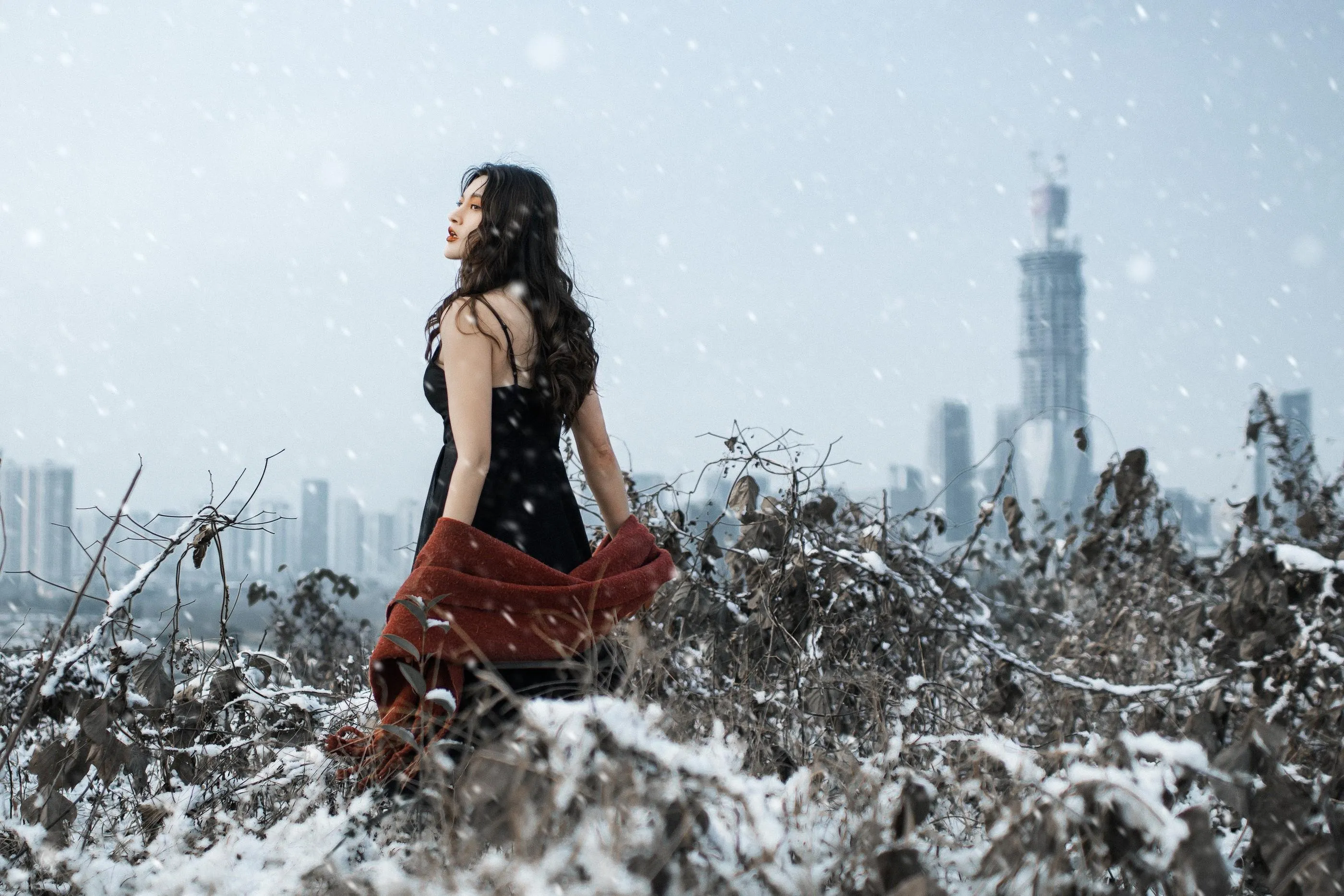 [YITUYU艺图语]2021.12.29 THE SNOW CITY 翠花儿 [23P]插图9